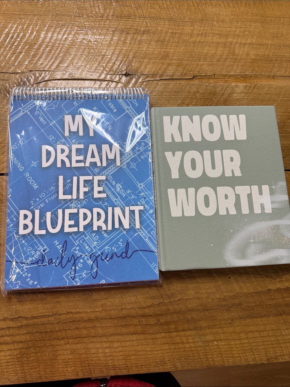 The daily Grind Dream Life and know your worth books